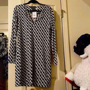 Diane Von Furstenburg Cain Link Dress